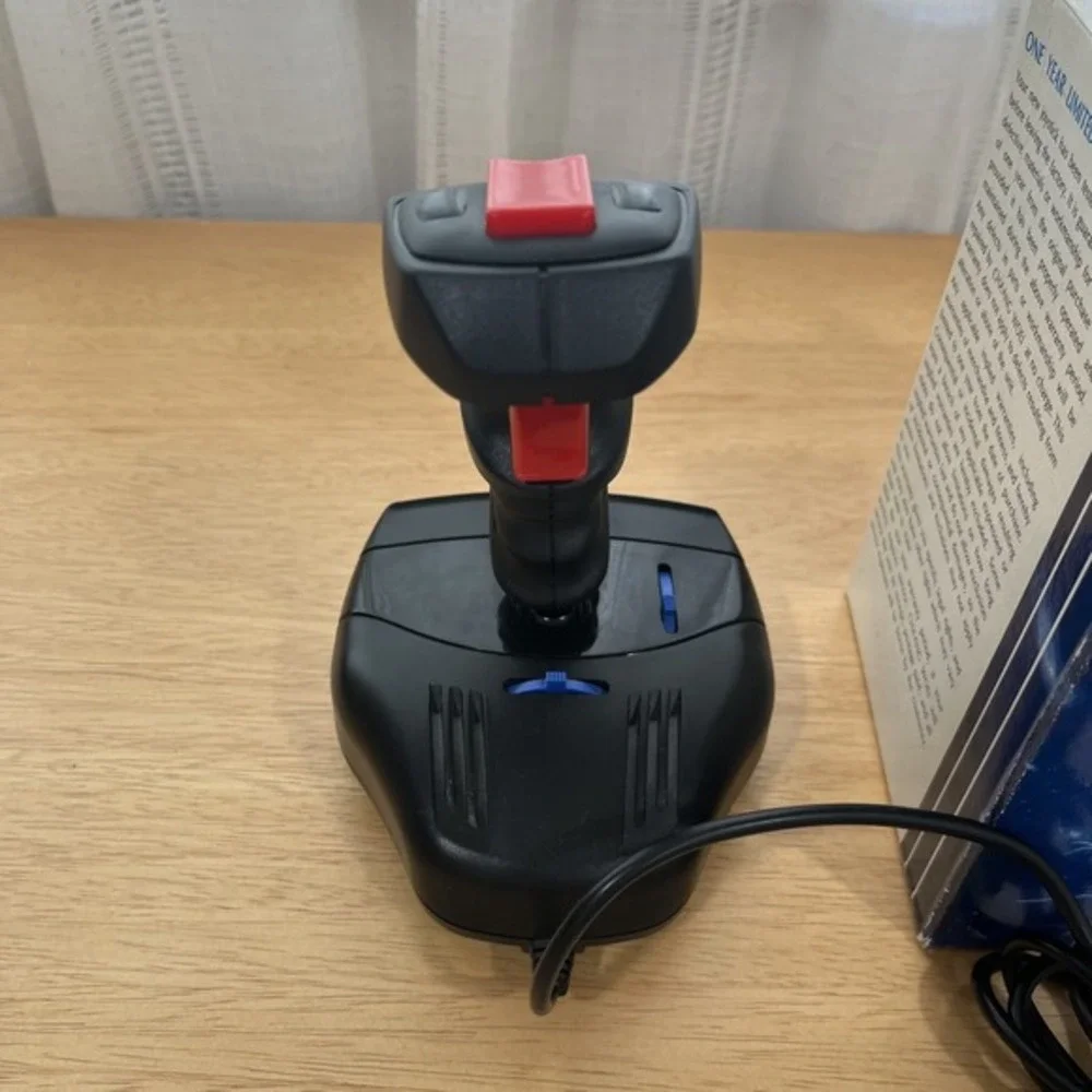 JS 9700 Joystick - Manual Autofire Gaming Controller for IBM PC XT AT - Vintage!